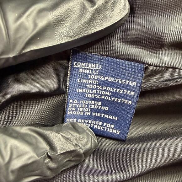 Jones New York Women’s Black Quilted Winter Jacket Size M - Picture 7 of 11